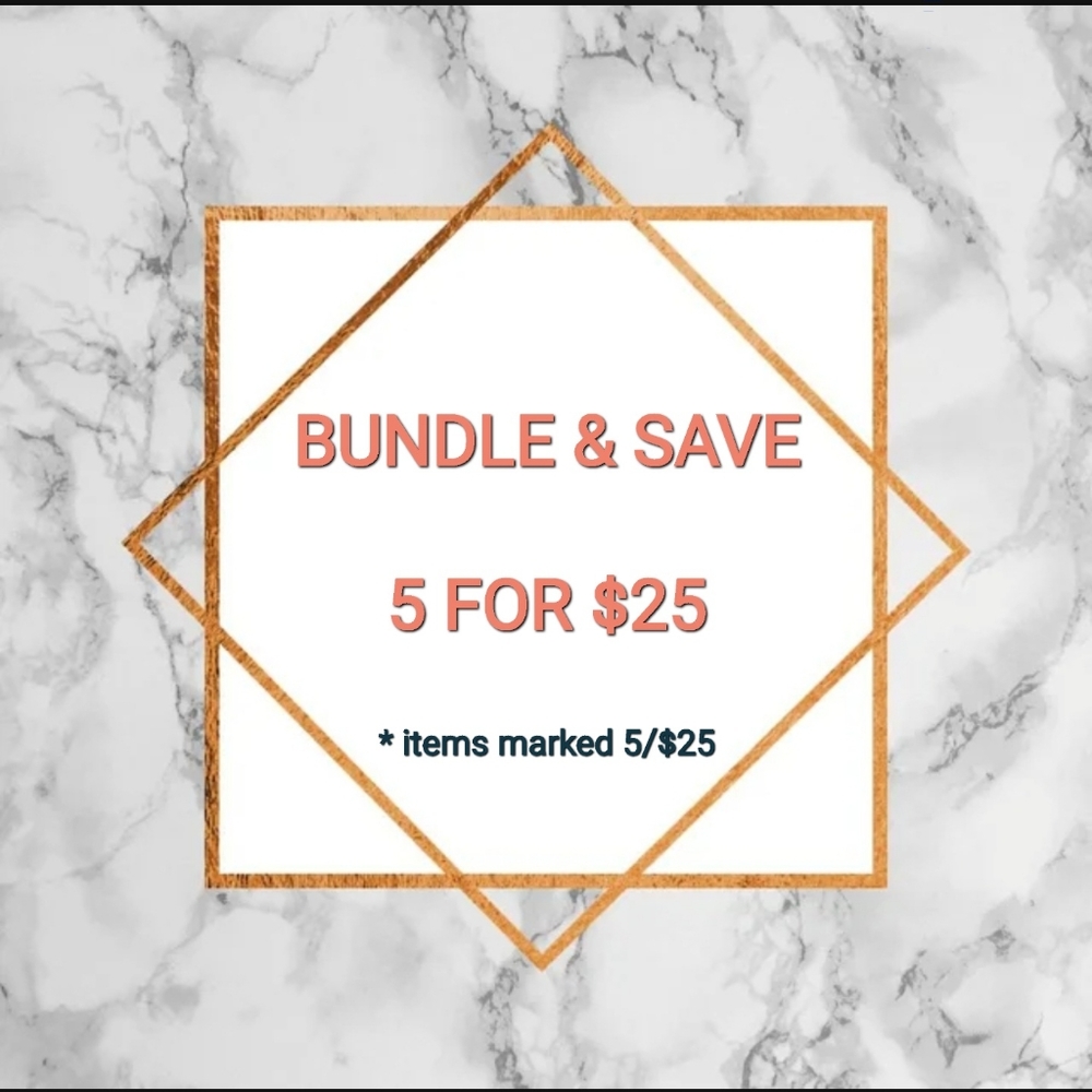 Items marked 5/$25